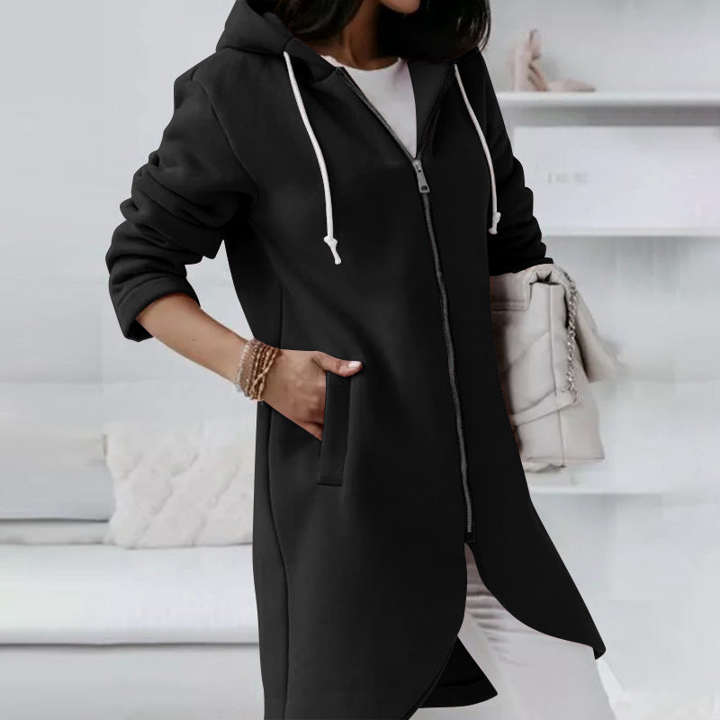 Chaquetas de punto con cremallera para mujer