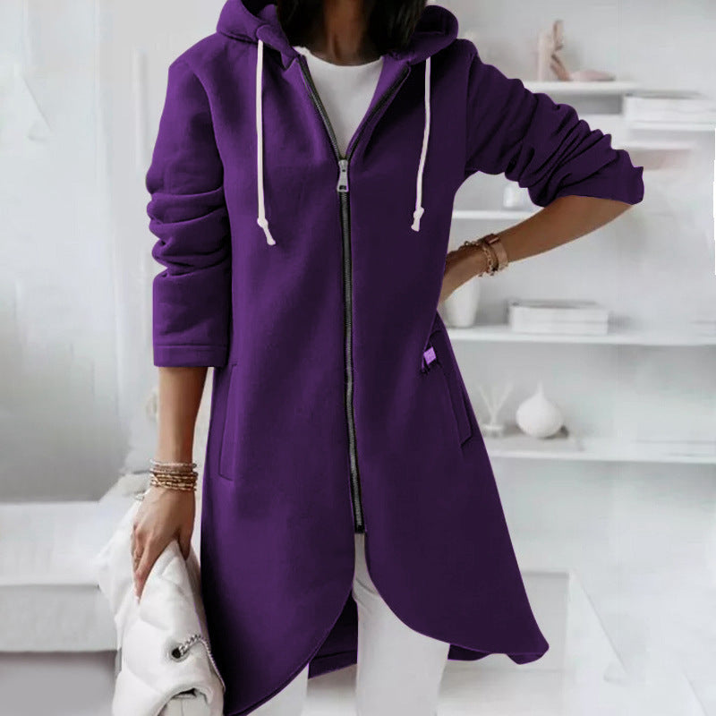 Chaquetas de punto con cremallera para mujer