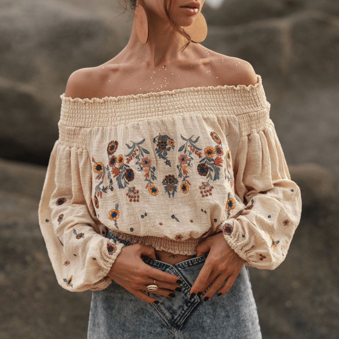 Blusa Martha bordada