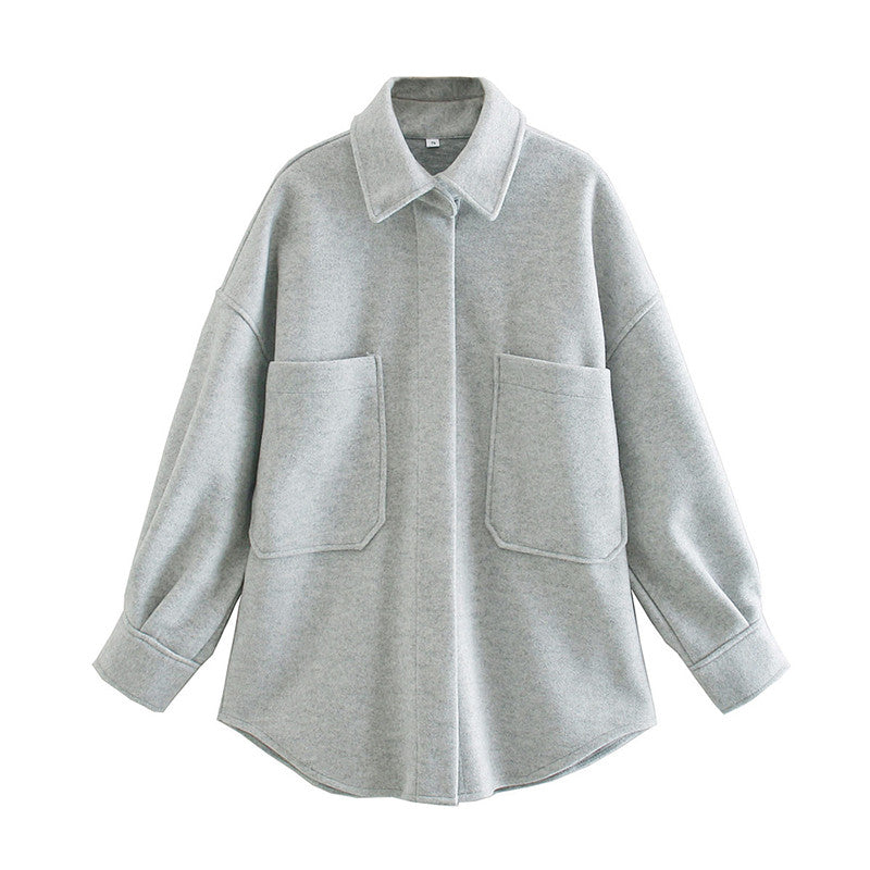 Elegante chaqueta oversize para mujer | Mila