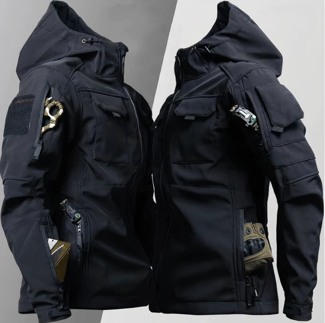 GUNNER | Chaqueta táctica con capucha para hombre