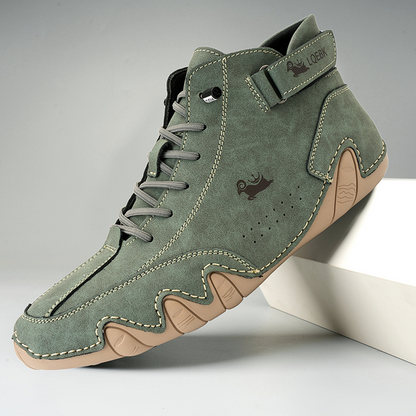 Cubiertas | Zapato descalzo de piel auténtica ultra cómodo y antideslizante (Unisex)