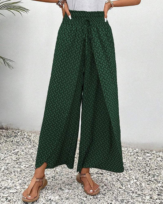 Pantalones de verano estampados para mujer