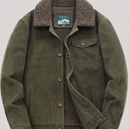 Sven | Chaqueta con botones de forro polar