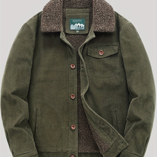 Sven | Chaqueta con botones de forro polar