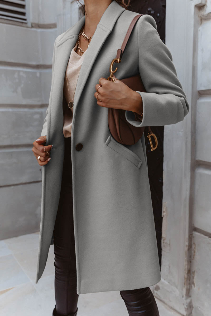 Cheryl® Chaqueta sencilla y elegante