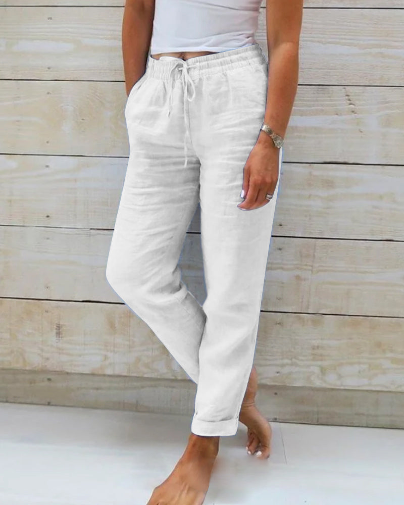 Pantalones elásticos