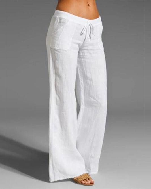 Pantalones anchos para mujer