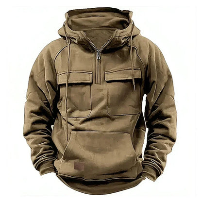 Kaiser | Cálida sudadera con media cremallera