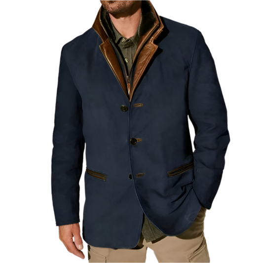 Ronnie - Chaqueta - Elegante - De moda - Ideal para otoño / invierno para hombre