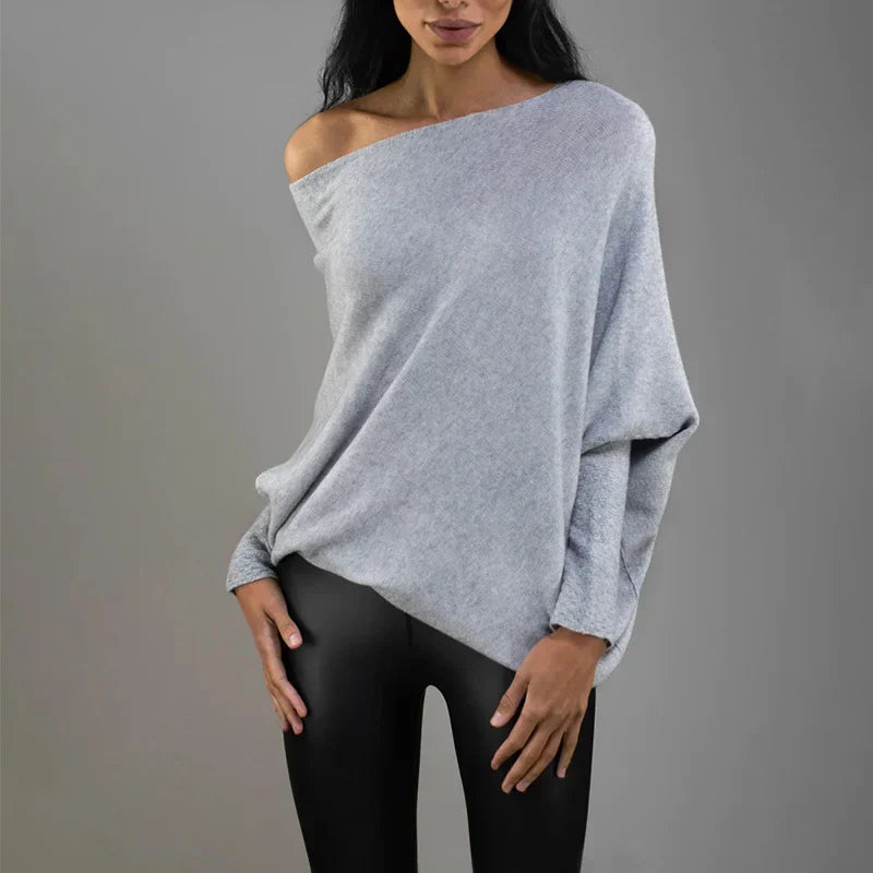 Arla - Jersey Batwing de lujo para mujer