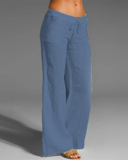 Pantalones anchos para mujer