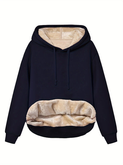 Sudadera con capucha Elisa | Fleece Pullover para mujer Perfecta para días informales