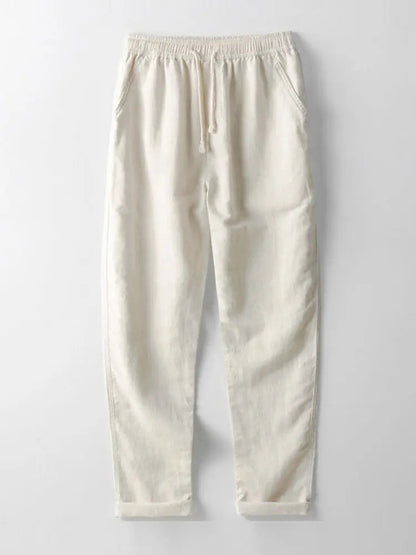 pantalones rectos sueltos para mujer