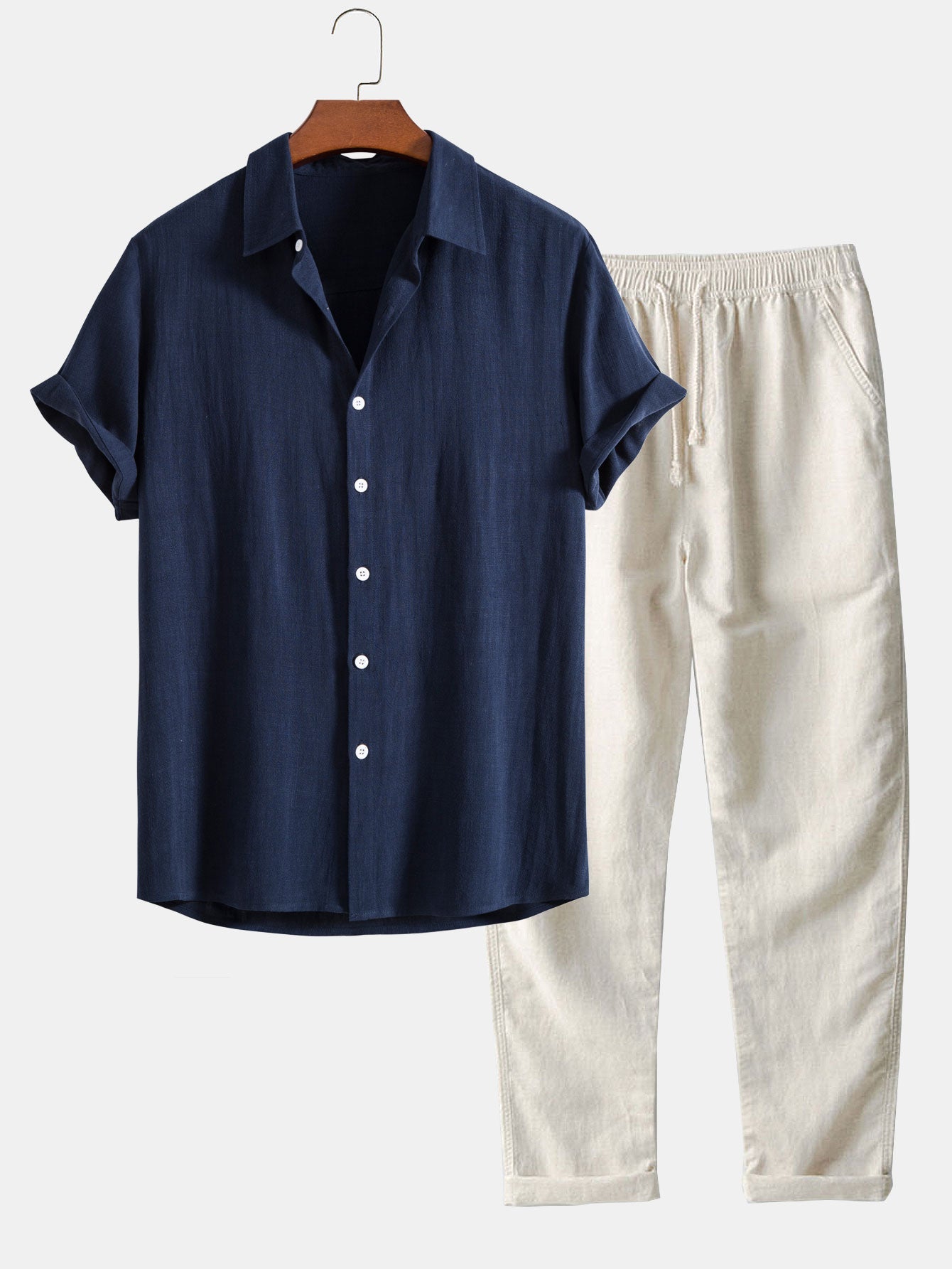 Conjunto de blusa y pantalón de verano - Jorge