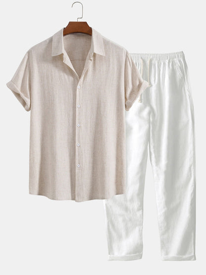 Conjunto de blusa y pantalón de verano - Jorge