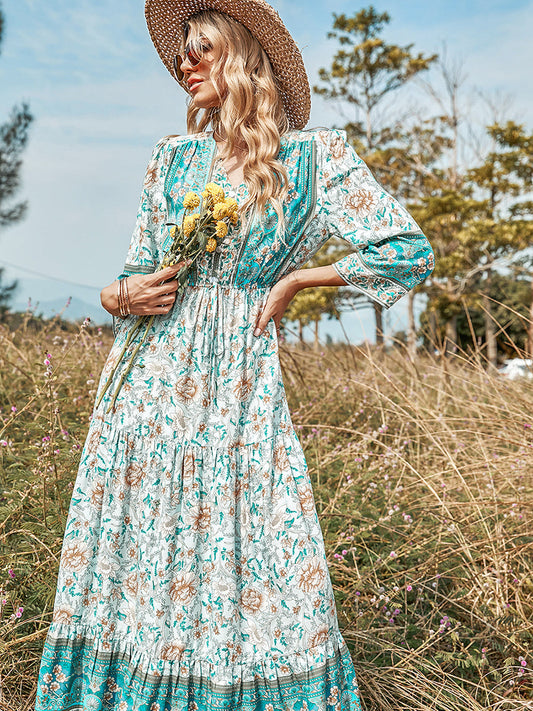 Dress MW | Estampado verde