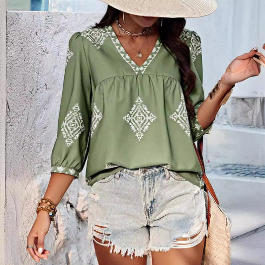 Blusa bordada Esme