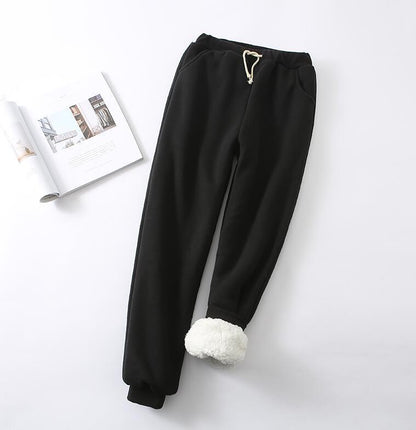 Hablar - Cómodo pantalón de chándal de algodón y cachemira