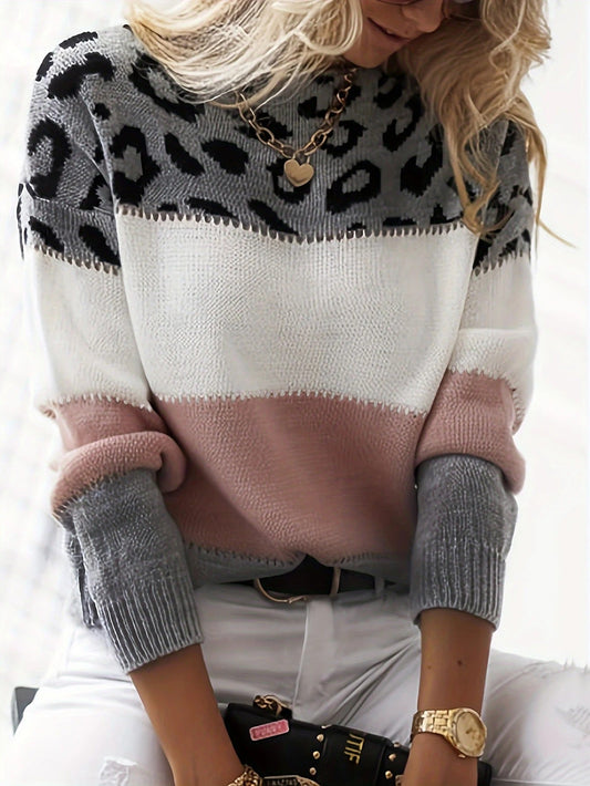 Bennet™ | Jersey con estampado de leopardo