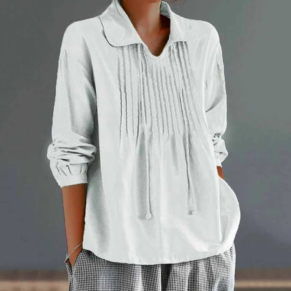 Leny | Blusa plisada para mujer