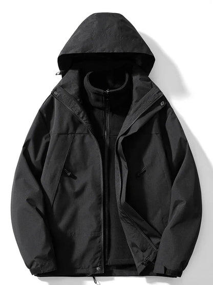 Emma | Chaqueta de invierno con capucha 3 en 1 para mujer, perfecta para actividades al aire libre