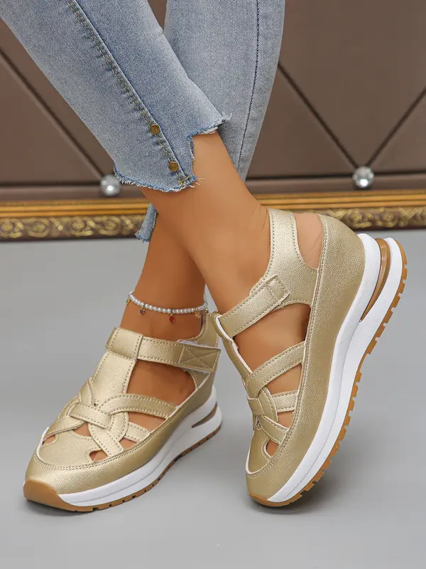 Damskie Sandały Sneakersy na Platformie