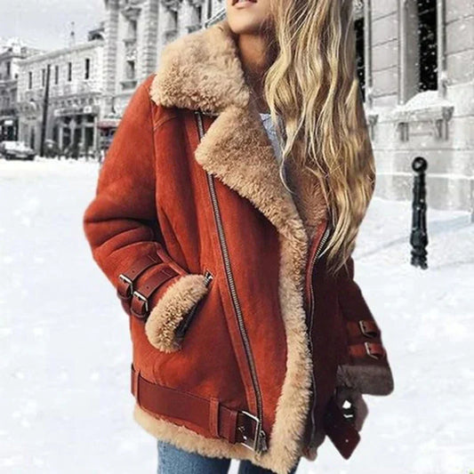 Mujeres | Abrigo de invierno elegante y desenfadado