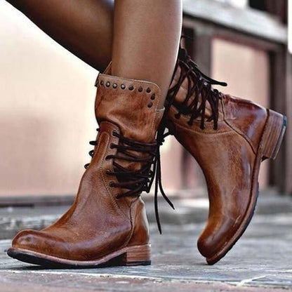 Quintin Boots | Elegantes zapatos de piel con cordones
