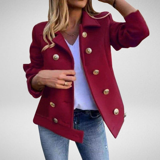 Laura - Chaqueta de diseño con botones dorados