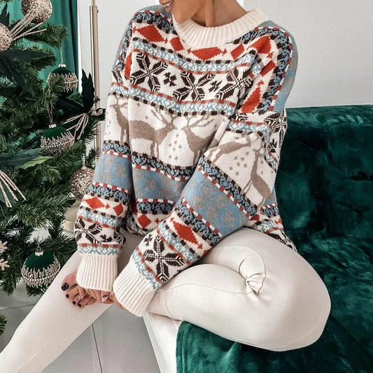 Ela | jersey de mujer super calentito con look navideño