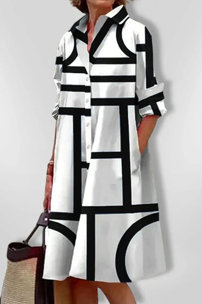 Vestido elegante e intemporal