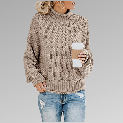 Elegancia y calidez: un elegante jersey de punto para los días más acogedores
