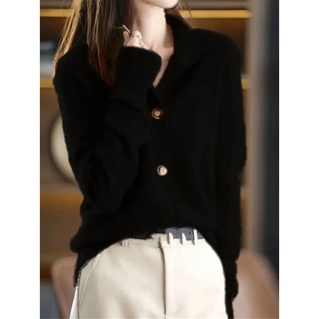 Elegante chaleco de invierno para mujer