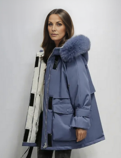 Chaqueta de piel chic para mujer | Ideal para el invierno