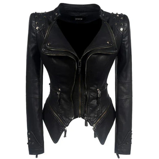 La chaqueta de cuero de Cezz