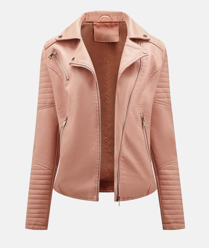 Isabelle - Chaqueta de cuero para mujer
