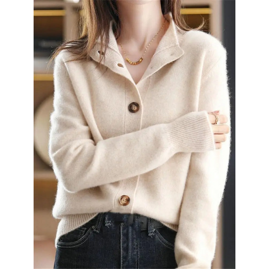 Elegante chaleco de invierno para mujer