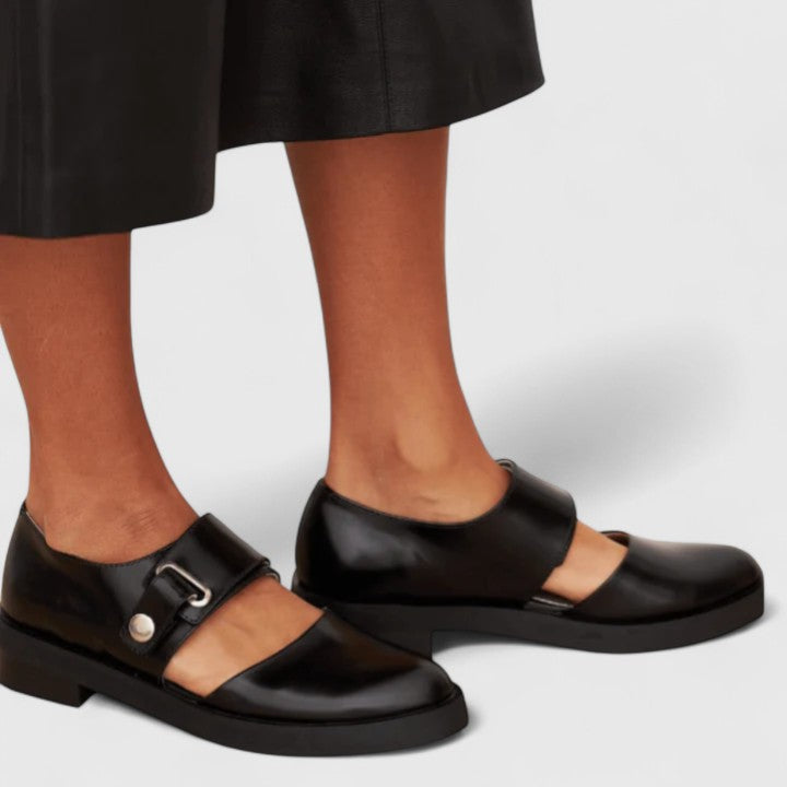 Damskie Buty Mary Jane z Klamrą