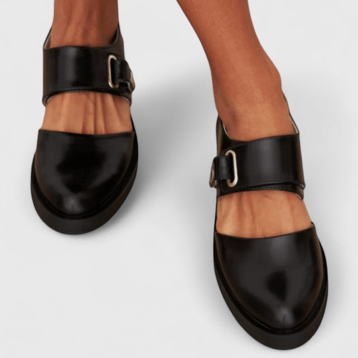 Damskie Buty Mary Jane z Klamrą