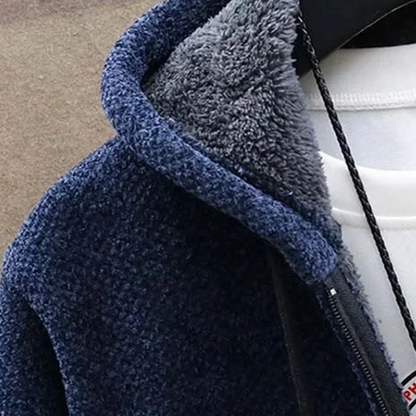 Elegante jersey de felpa para los días fríos