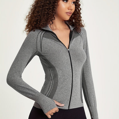 Sophie | Chaqueta deportiva de manga larga para mujer con decoración de rayas