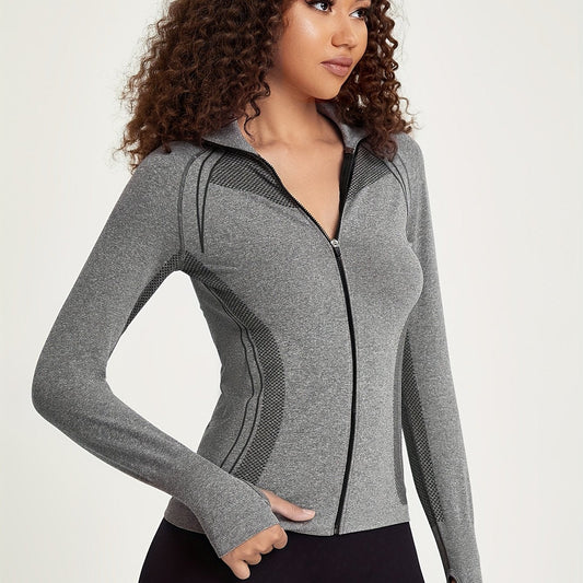 Sophie | Chaqueta deportiva de manga larga para mujer con decoración de rayas