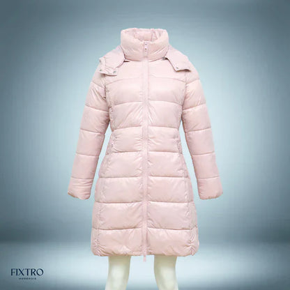 Elegante y cálida parka de plumón