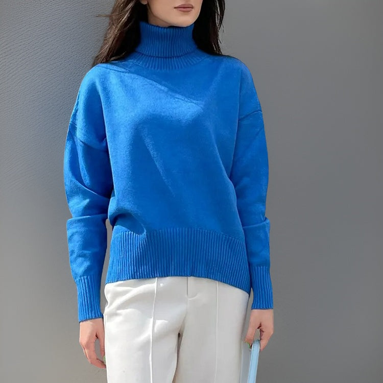Jersey de punto con cuello vuelto Danissa