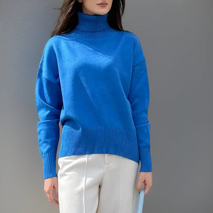 Jersey de punto con cuello vuelto Danissa