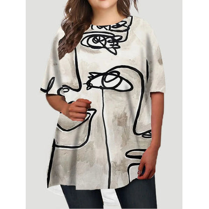 Camiseta de tallas grandes Vardi Dante™ Maartje | Casual y con estilo