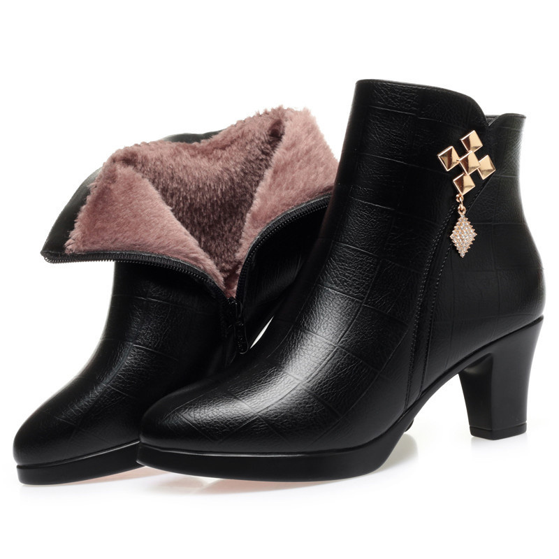 Botas con cremallera para mujer - Guillemette