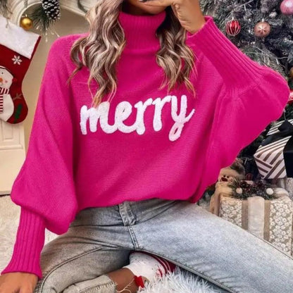 Cindy | Cuello alto festivo para mujer en Navidad