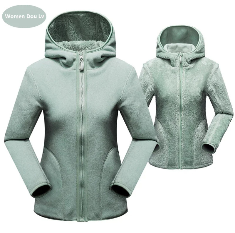 Apollonia Jack | Chaqueta polar con capucha para mujer